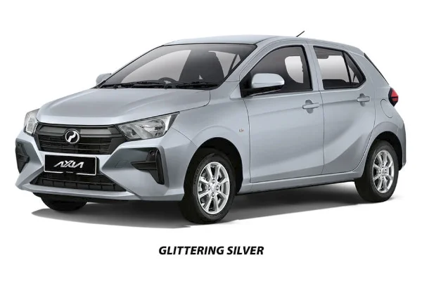 Perodua Axia 2025 Gliterring Silver