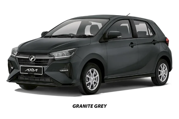 Perodua Axia 2025 Granite Grey