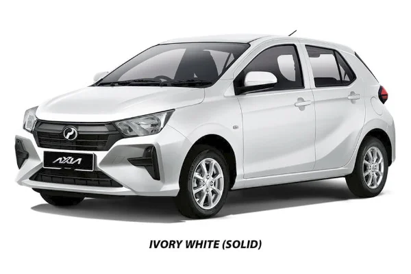 Perodua Axia 2025 Ivory White