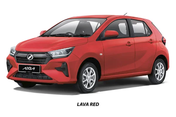 Perodua Axia 2025 Lava Red