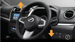 Perodua Aruz 2025 Adjustment Steering