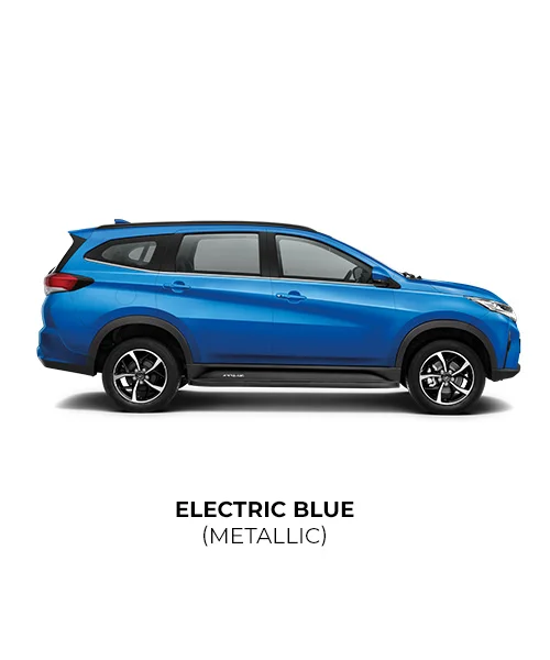 Perodua Aruz 2025 electric Blue