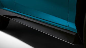 Perodua Axia 2025 side skirting