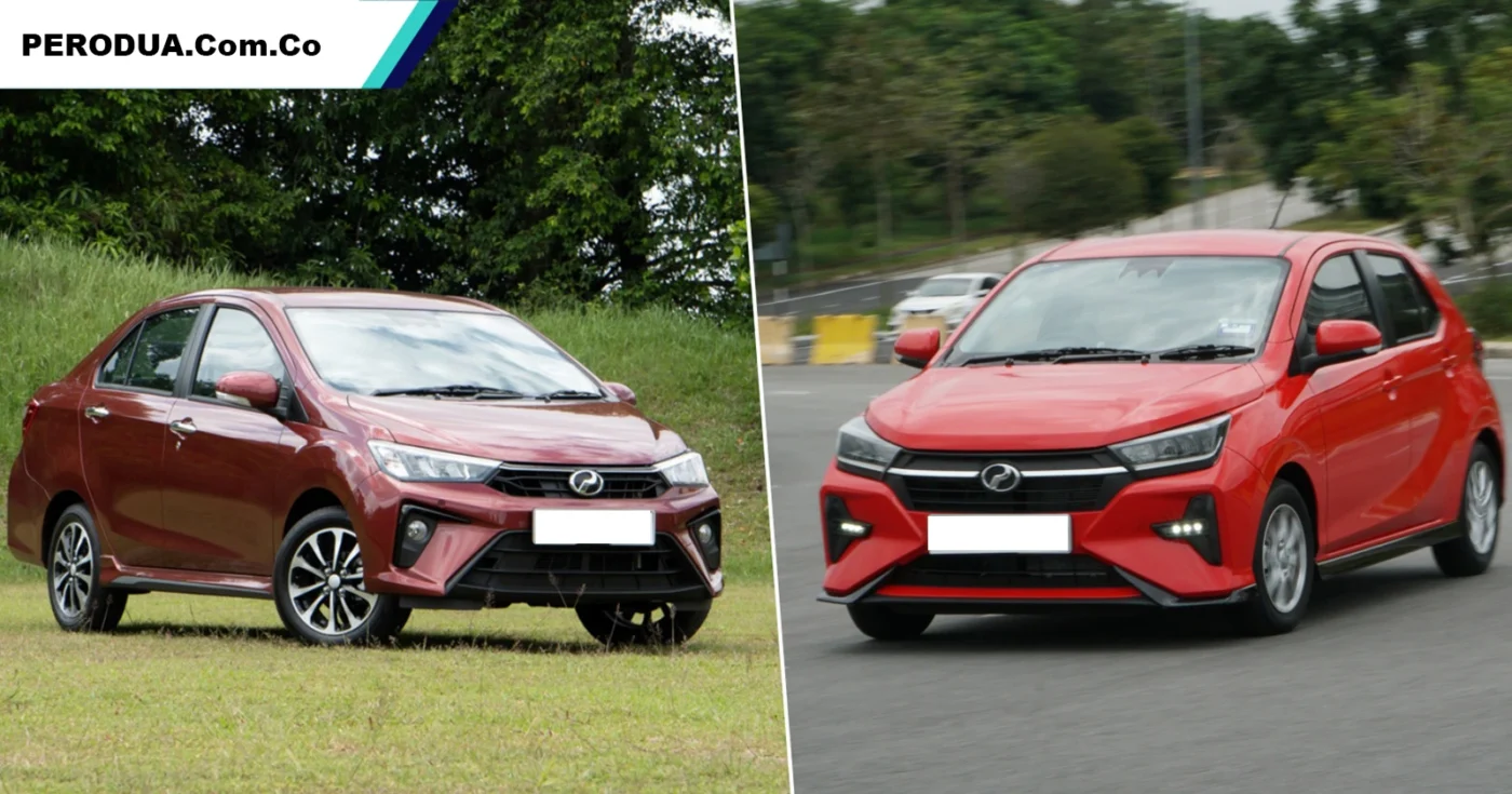 Axia 2025 VS Bezza 2025